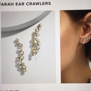 Farah Baublebar ear crawlers